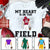 Rugby Football My Heart Is On That Field Personalized Shirts PHTS