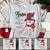 Grandma Snowman Candy Cane Christmas Personalized Shirt For Grandma, LOQN