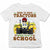 Born to Drive Tractors Forced To Go to School Vr1, Personalized Shirt For Student, Back To School Shirt, Name & Character Can Be Changed, TD98, HUTS