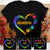 Grandma Heart And Grandkids Hands Personalized Shirts, Nickname and Names can be changed Vr2, PHTS